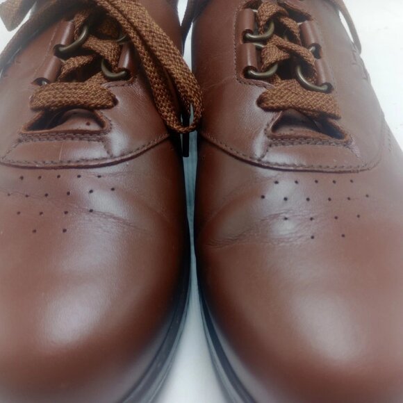 SAS Free TIme Womens Size 10 M Shoes Tripad Comfort Brown Teak Lace Up - Picture 7 of 13